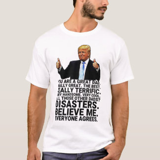 T-shirt Funny Trump Father Birthday Card