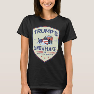 T-shirt Funny Trump Snowflake Service Élection 202