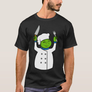T-shirt Funny Turtle chef Cook Christmas Birthday space bi