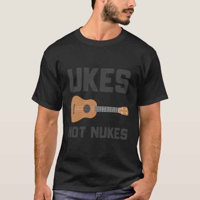 T-shirt Funny Ukulele Shirt Musicien Cadeau Ukes Pas Nuage (Devant)