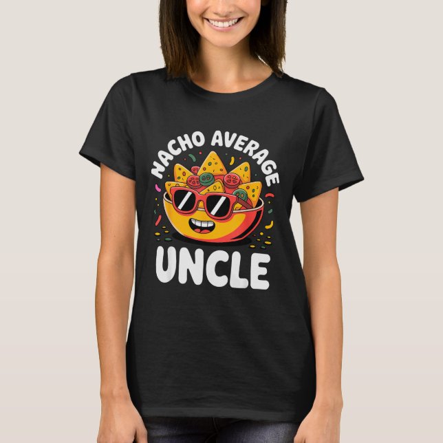 T-shirt Funny Uncle Design For Uncle Men First Time Uncle  (Devant)