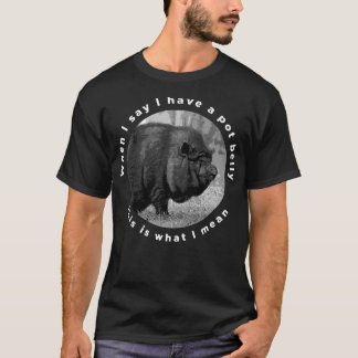 T-shirt Funny Vietnam Pot-bellied Pig Saying Premium
