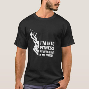 T-shirt Funny vintage je suis en forme cerf dans mon congé