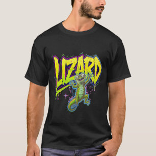 T-shirt Funny Weirdcore Lizard meme   T-Shir animal unique