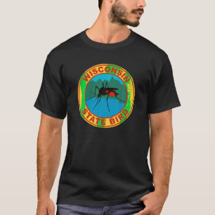 T-shirt Funny Wisconsin Mosquito State Bird T Shirt