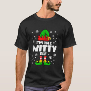 T-shirt Funny Witty Elf Family Matching Group Happy Christ