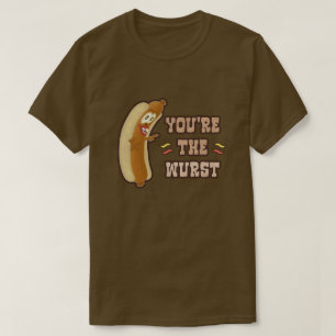 T-shirt Funny Wurst Bratwurst Oktoberfest Humour v2