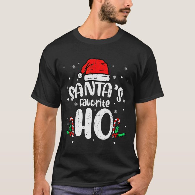 T-shirt Funny Xmas Naughty Dirty Adult Humor Pj Christmas  (Devant)