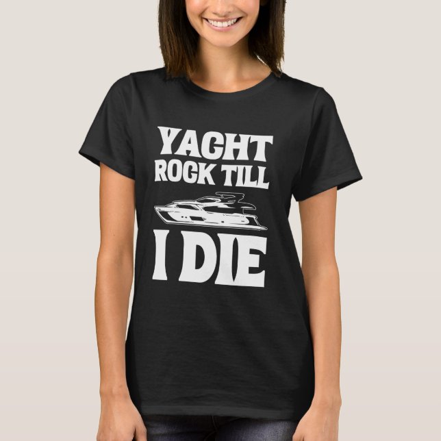 T-shirt Funny Yacht Capitaine Yacht Membre de l'équipage (Devant)