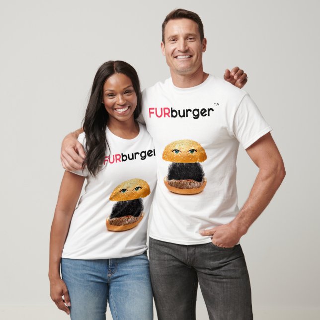 T-shirt Fur Burger Meme Coin (Unisexe)