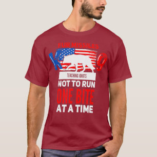 T-shirt Fur Missile K9 Enseigner Idiots Ne Pas En Faire Un