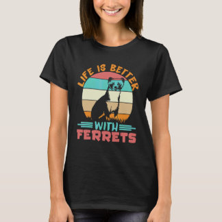 T-shirt Furet avec des furets