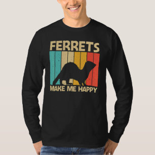 T-shirt Furet Cool Pour Hommes Femmes Furet Animal De Co