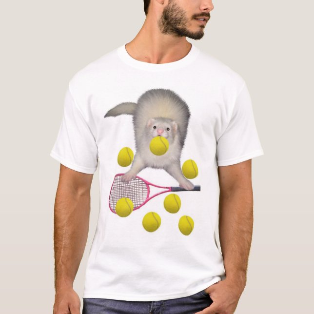 T-shirt Furet de tennis (Devant)