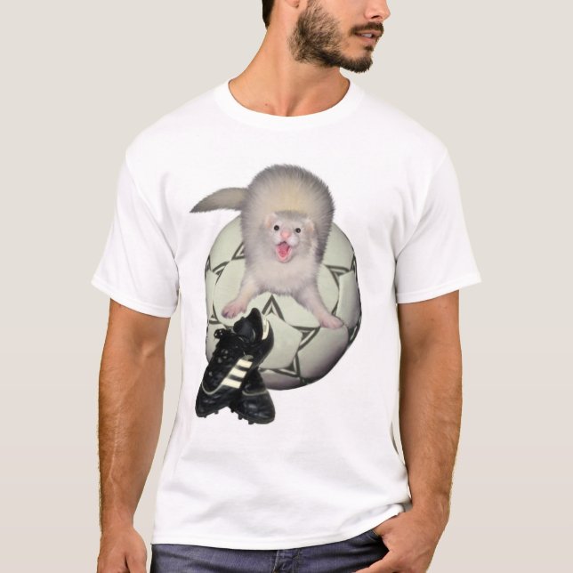 T-shirt Furet du football (Devant)