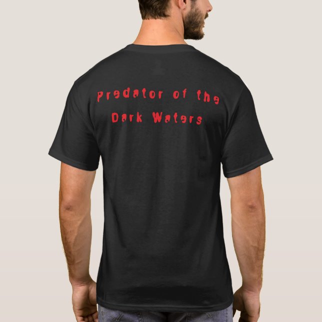 T-shirt Furie de la mer profonde : prédateur des eaux somb (Dos)