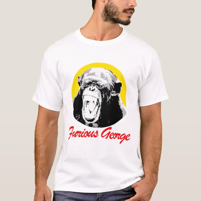 T-shirt furieux de George (Devant)