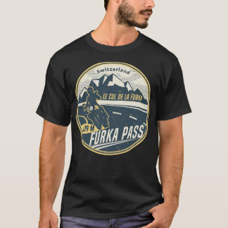 T-shirt Furka Pass Suisse