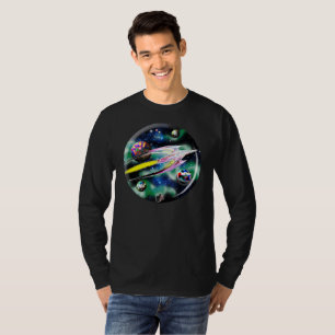 T-Shirt Fusée en Verre
