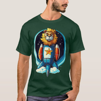 T-shirt Fusée Lion