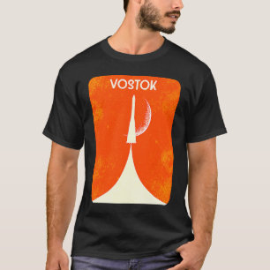 T-shirt Fusée Vostok Union Soviétique Espace Vol Spatial Y