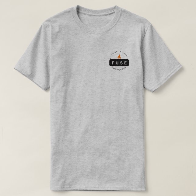 T-SHIRT FUSER LA CHEMISE DES ADULTES (Design devant)