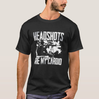T-shirt Fusillade à longue portée et fusil à fusil militai