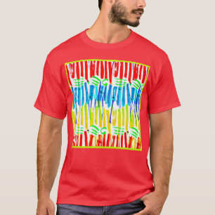 T-shirt Fusion d'art chromatique