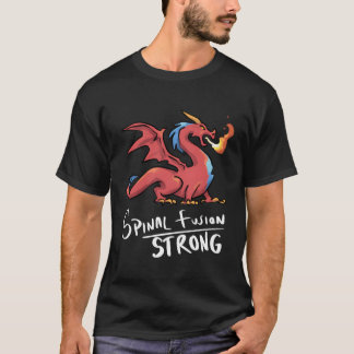 T-shirt Fusion de colonne vertébrale Forte Fusion de colon