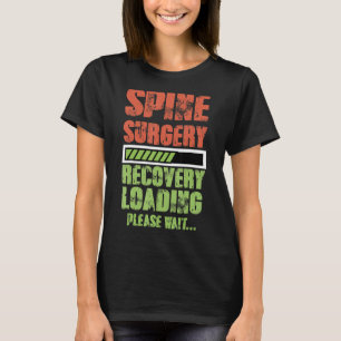 T-shirt Fusion de la colonne vertébrale Arrière Chirurgie