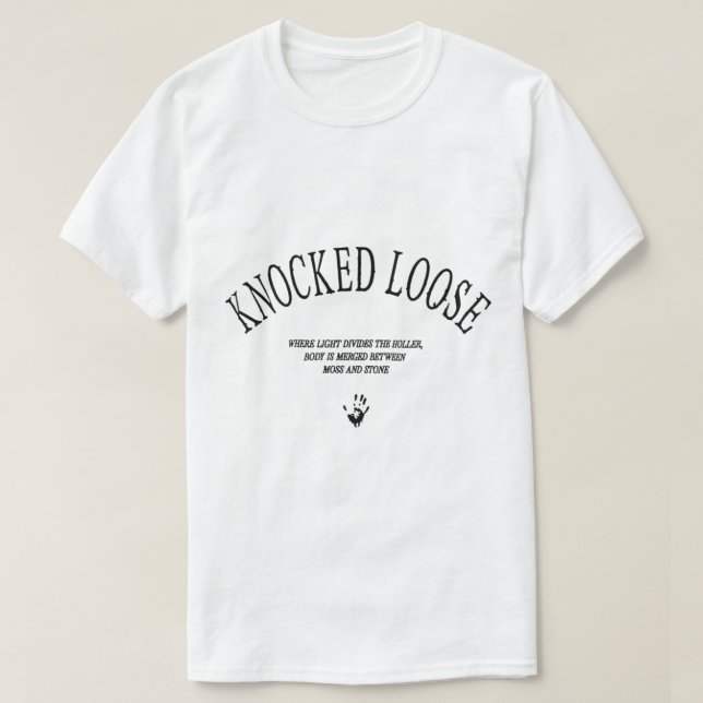 T-shirt Fusion de perte perchée où la lumière se divise (Design devant)