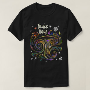 T-shirt Fusion de trou noir
