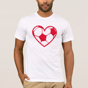 T-shirt fussball_heart_2f