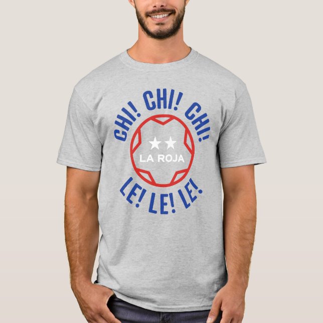 T-shirt Fútbol du Chili/T-shirt du football (Devant)