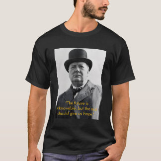 T-shirt Futur, ancien Churchill