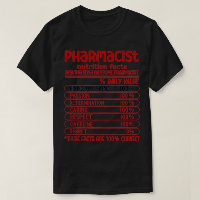 T-shirt Futur cadeau de pharmacien pour docteur en pharmac (Design devant)