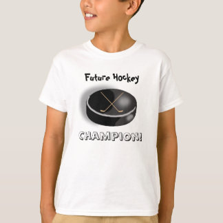 T-shirt Futur champion de hockey !