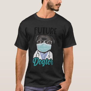 T-shirt Futur Dogtor Vétérinaire Futur Pour Être Vétérinai