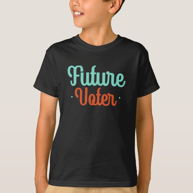 T-shirt Futur électeur (Devant)