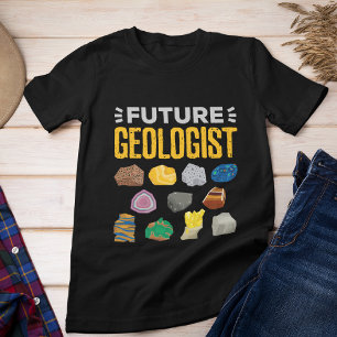 T-shirt Futur géologue étudiant en géologie