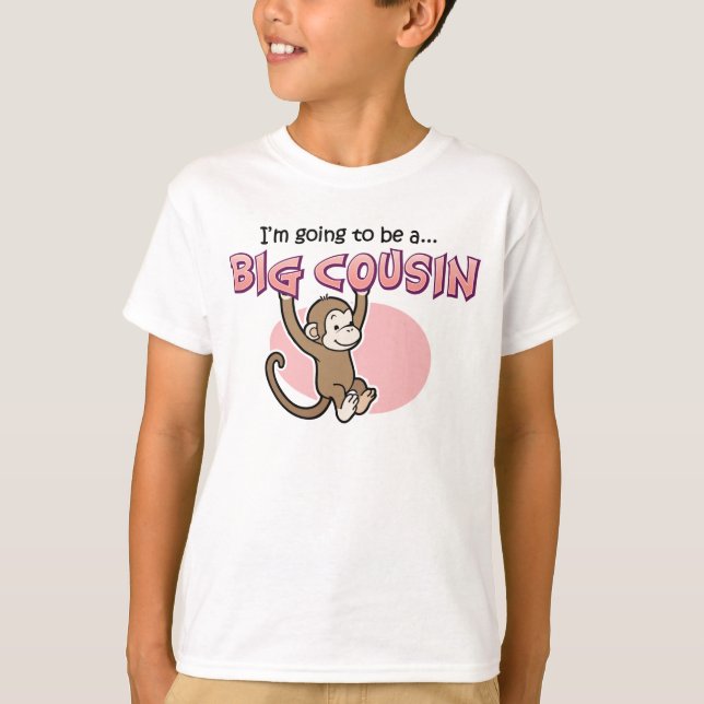 T-shirt Futur grand singe de cousin (Devant)
