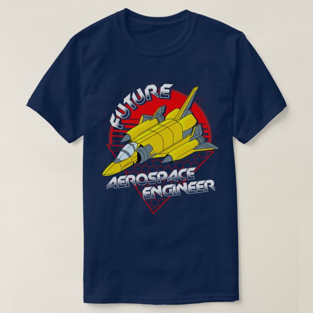 T-shirt Futur Ingénieur Aérospatial Fuseau Ingénieur (Design devant)