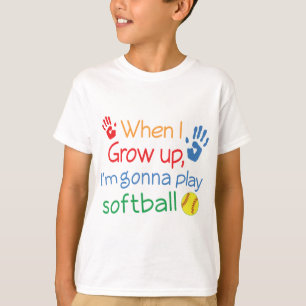 T-shirt Futur joueur de base-ball