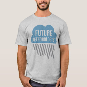 T-shirt Futur météorologiste
