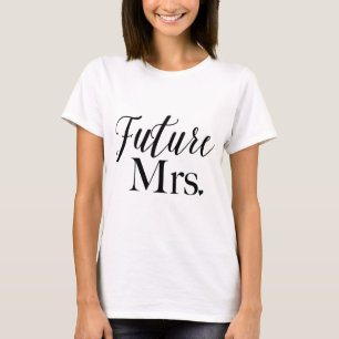 T-shirt Futur Mme, Mariée à être, Bachelorette Party