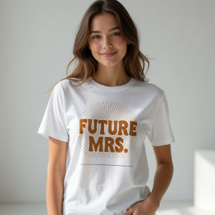 T-shirt Futur nom de famille personnalisé Mme   Nom person
