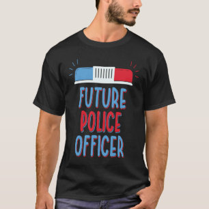 T-shirt futur officier de police