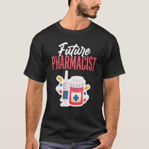 T-shirt Futur Pharmacien Docteur En Pharmacie Futur Étudia
