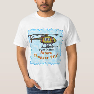 T-shirt Futur pilote d'hélicoptère