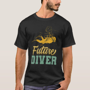 T-shirt Futur Plongée Plongée Plongée Aquaholic Plongée Pl